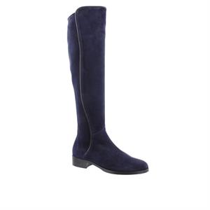 Carl Scarpa House Collection Emma Knee High Navy Suede Boots